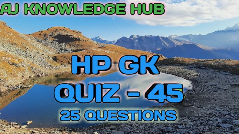hp gk questions and answers
